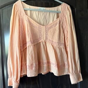 Peach American Eagle Blouse